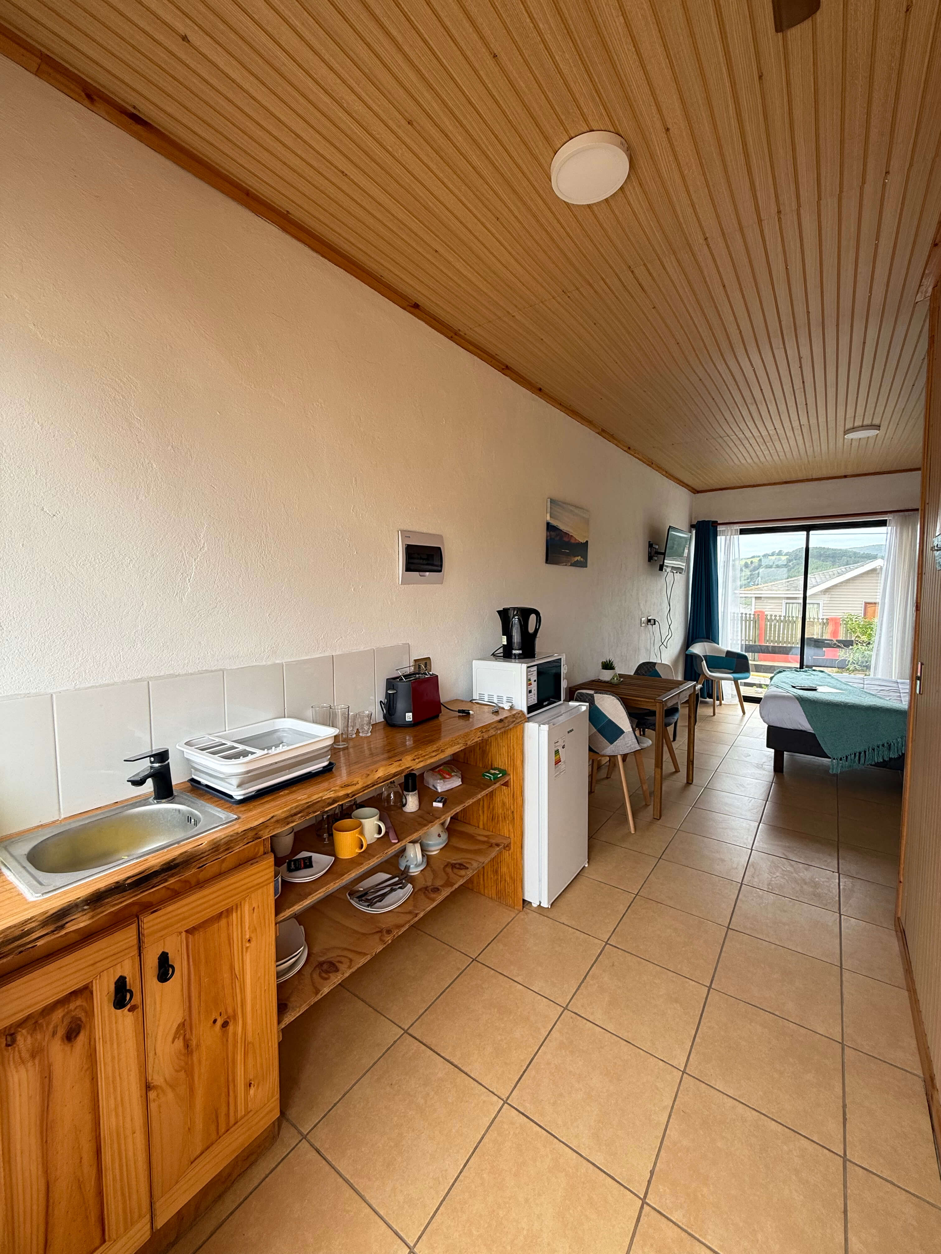 Cabañas estudio para parejas.